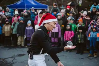 Philémon en spectacle de cirque